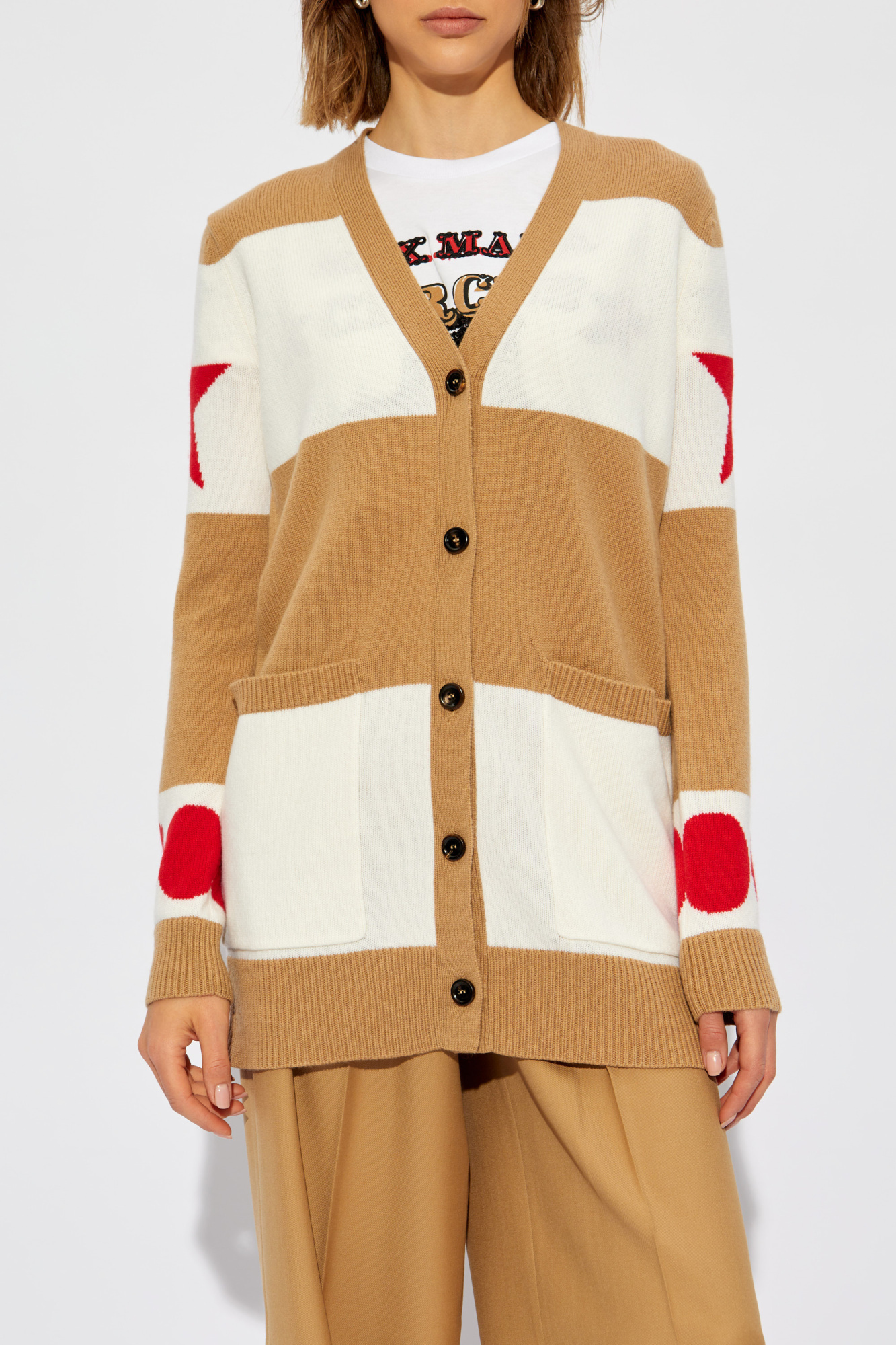 【送料&関税込】Max Mara Embroidered Wool Blend Valido Cardi Max Mara Cardigan `Valido` | Women's Clothing | Vitkac